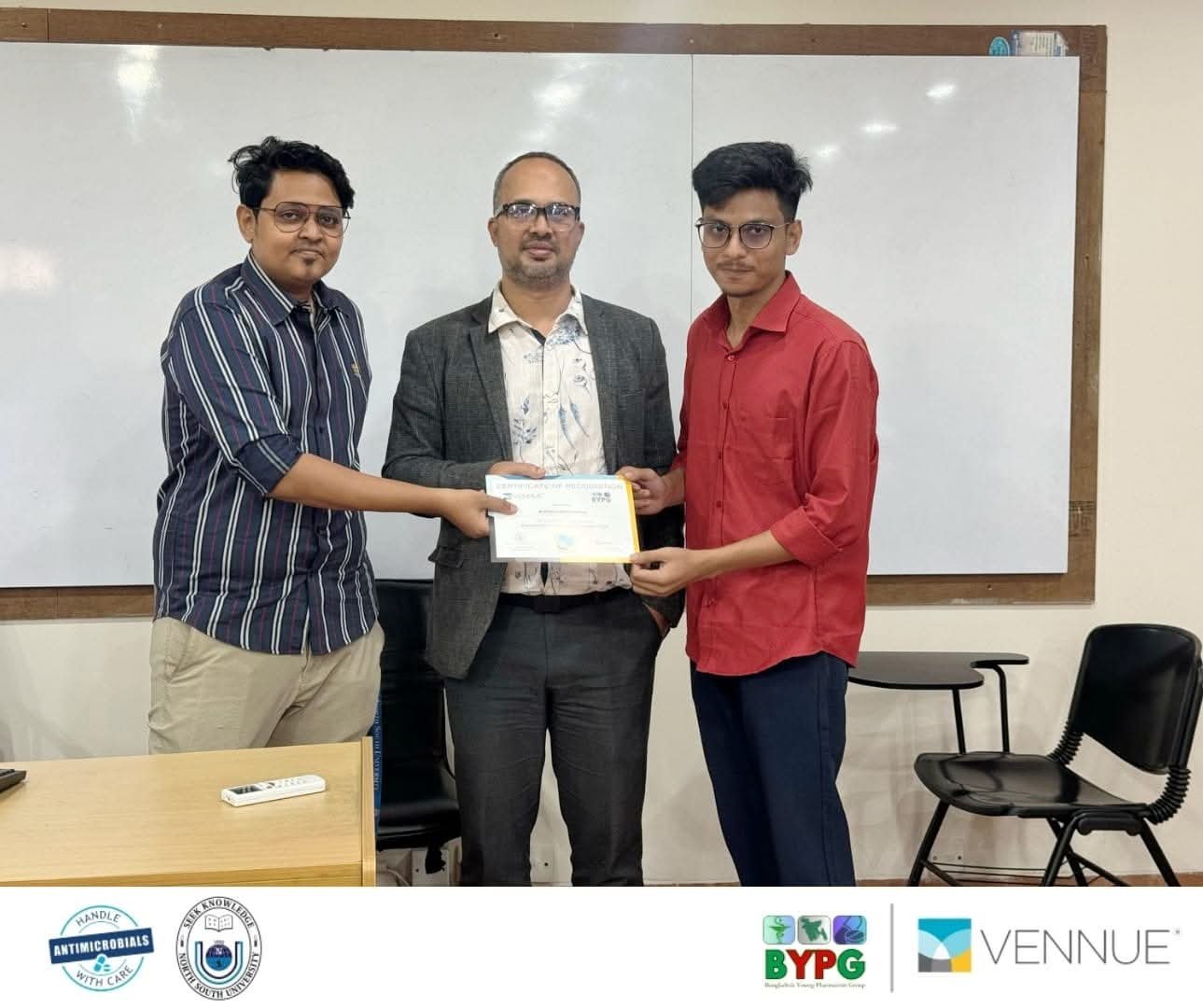 AMR Awareness seminar and certificate ceremony at NSU